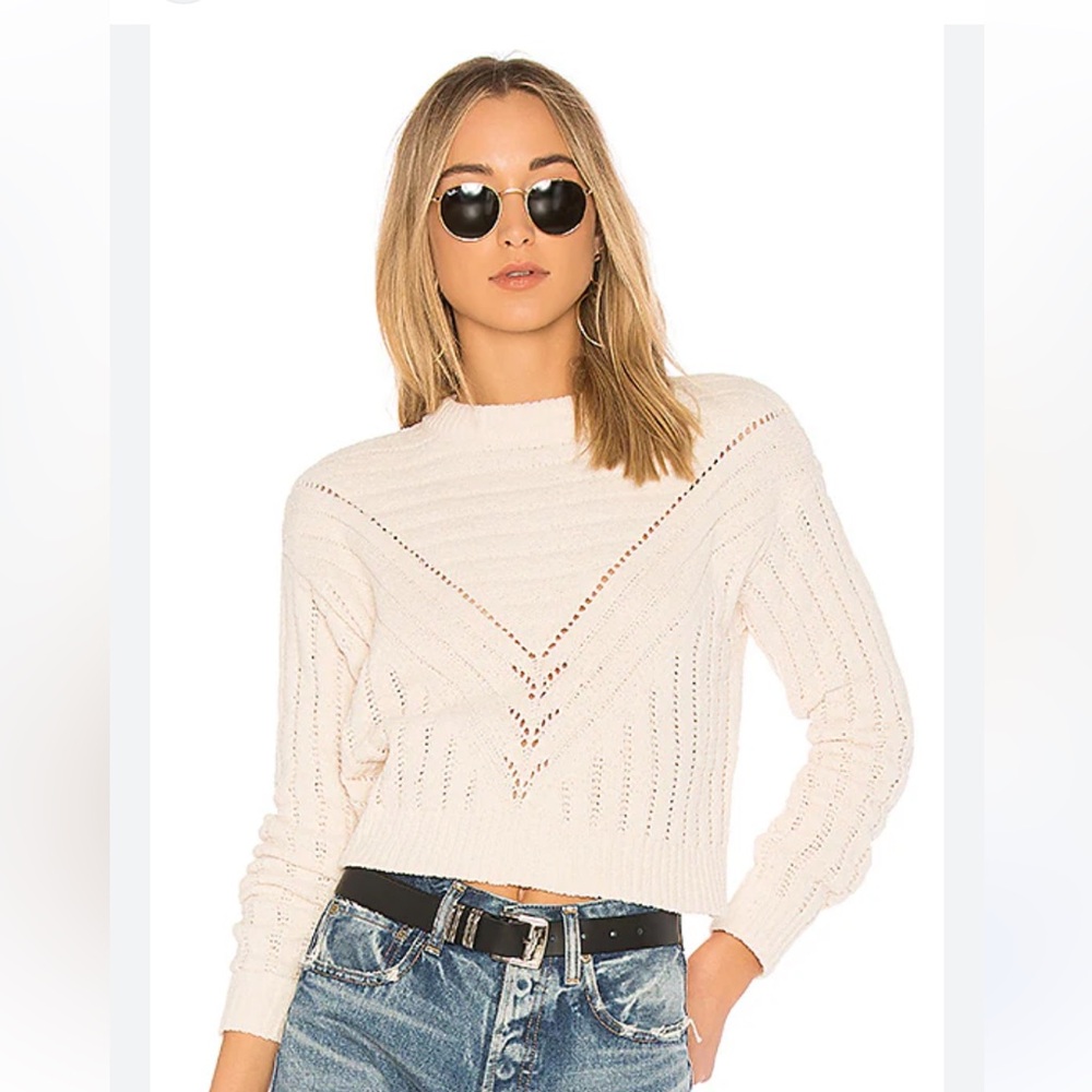 Lovers + Friends Cream Sweater